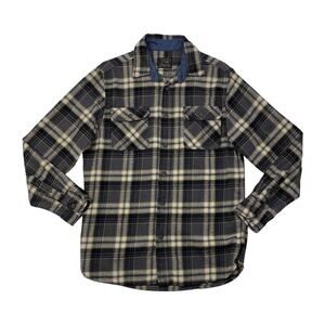 Jachs Shirt Mens M Medium Cotton Heritage Flannel Heavyweight Lumberjack Work